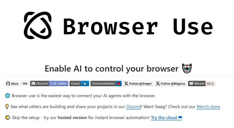 AI “附体”浏览器？开源神器Browser Use引爆科技圈，开发者直呼“YYDS”！