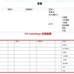 百度AI开源表格识别模型PP-TableMagic