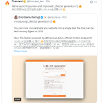 LLMs.txt生成器 v2发布:网站文本转换速度提升10倍