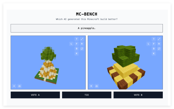 Minecraft变身AI竞技场:高中生打造创新模型评测平台