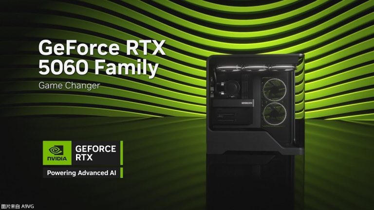 [硬件周边] NVIDIA 推出 GeForce RTX 5060 系列 GPU