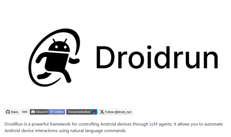 DroidRun正式开源，LLM驱动Android手机自动化控制新突破