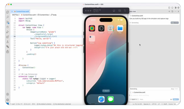 Xcode MCP开源发布，革新VS Code与Cursor中的iOS开发体验