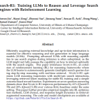 UIUC联手谷歌发布Search-R1 大模型学会边查百度边答题
