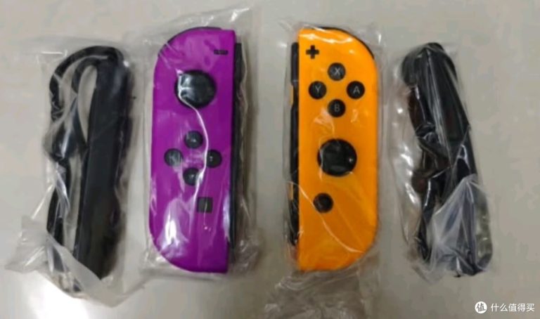Nintendo Switch任天堂 国行Joy-Con游戏机专用手柄 左紫右橙震动