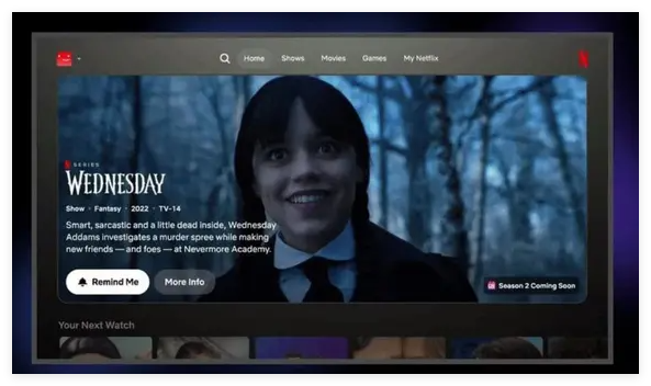 ​Netflix电视应用迎大升级:全新界面与 AI 智能推荐功能
