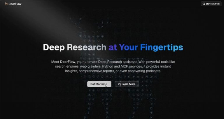 开源社区新添利器:DeerFlow深度研究框架融合AI与专业工具