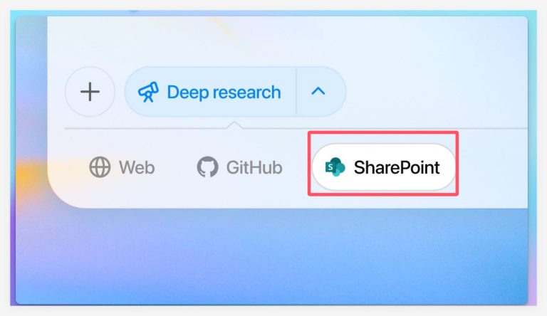 ​ChatGPT 推出 SharePoint 连接器，企业数据分析更高效！