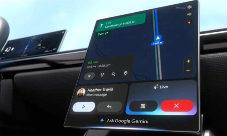 谷歌Android Auto迎来Gemini AI，打造更智能车载体验