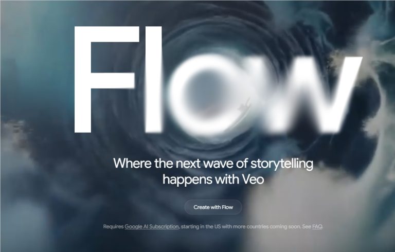 谷歌发布Flow AI剪辑工具：Veo3 与Imagen4 驱动、镜头控制与场景扩展