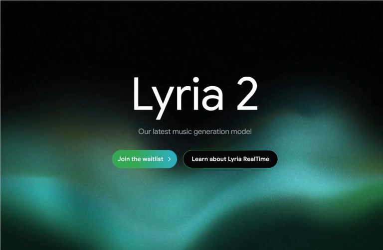 谷歌DeepMind发布新AI音乐生成模型Lyria2，支持实时创作