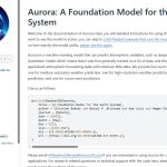 微软开源 Aurora AI 气象模型，助力天气与环境监测