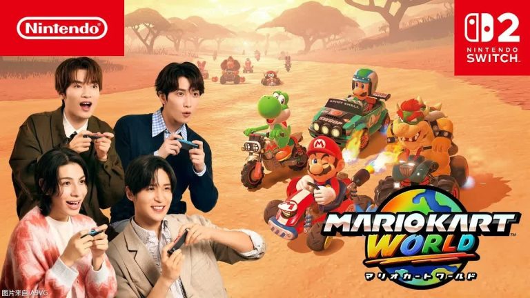 [NS] Switch2《马力欧卡丁车 世界》加长版CM SNOW MAN出演