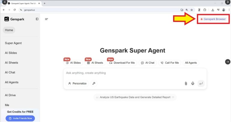 Genspark AI 发布革新性 AI Browser，开启智能网络浏览新时代