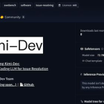 ​月之暗面发布全新开源模型 Kimi-Dev-72B，打破编程基准记录
