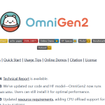 新开源 AI 系统 OmniGen 2：像GPT-4o 一样融合了图像和文本生成